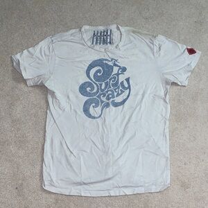 Mens Surf Crazy T-shirt size large